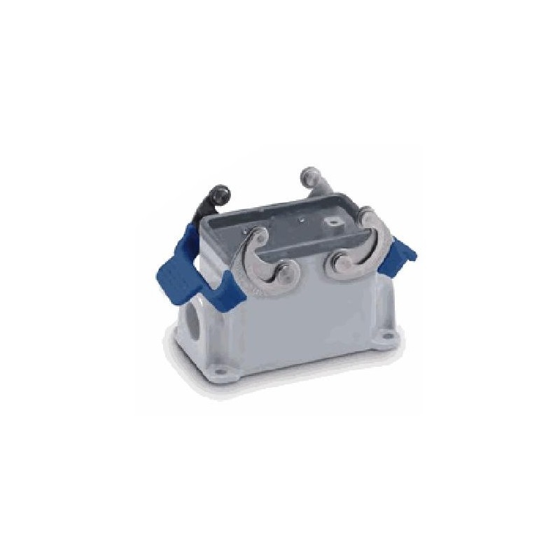 Embase en saillie 10B, Aluminium moulé sous pression, IP65, Sortie horizontale, M20